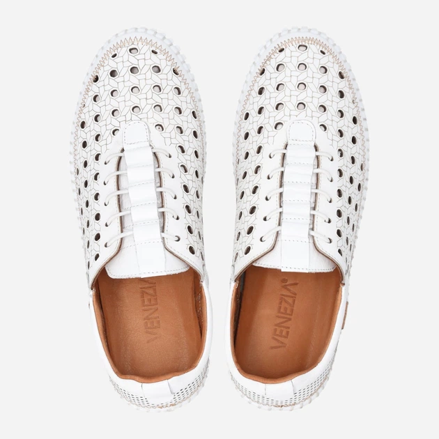Жіночі сліпони Venezia E156LEWHOSP029 40 (7UK) 26 см Білі (5906140885369) - зображення 5