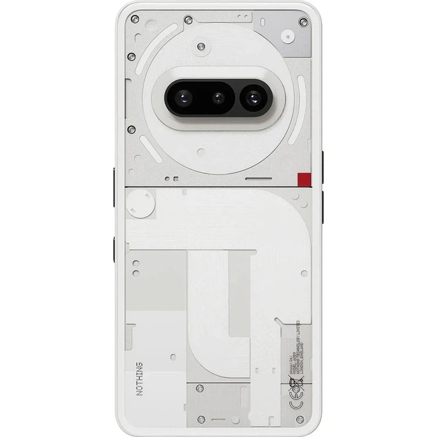 Смартфон Nothing Phone (3a) 12/256GB White - зображення 4