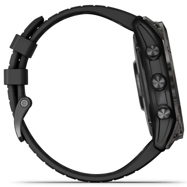 Спортивний годинник GARMIN Epix Pro Gen 2 51mm Sapphire Carbon Gray DLC Titanium with Black Silicone - зображення 3