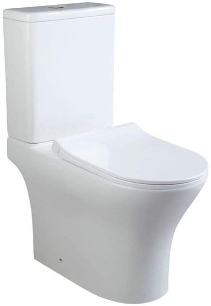 Унітаз-компакт Mixxus WAVE-0402-T3 650x350x830mm система змиву TORNADO 3.0 (MI7037) - Фото 3 Унітаз-компакт Mixxus WAVE-0402-T3 650x350x830mm система змиву TORNADO 3.0 (MI7037) - изображение 3