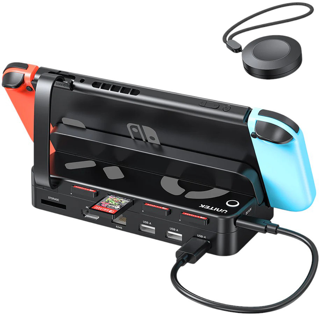 Stacja dokująca Unitek Gaming Docking Station with Remote Black (G1002F01) - obraz 5