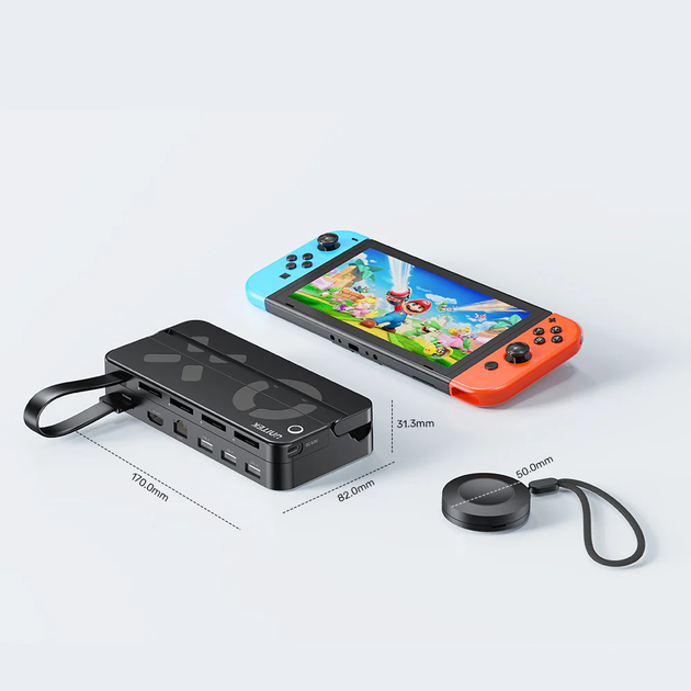 Stacja dokująca Unitek Gaming Docking Station with Remote Black (G1002F01) - obraz 6