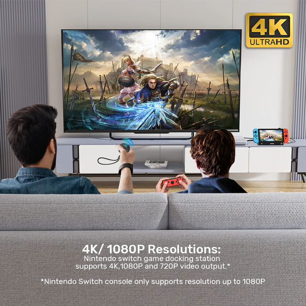 Stacja dokująca Unitek Gaming Docking Station with Remote Black (G1002F01) - obraz 10