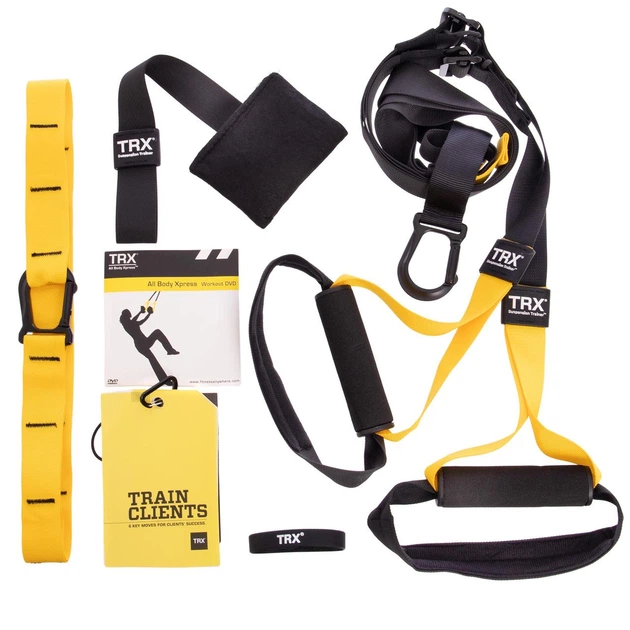 Петли тренировочные подвесные для функционального тренинга TRX Pro Pack P3 Home 3726-05 Black-Yellow - Фото 1 Петли тренировочные подвесные для функционального тренинга TRX Pro Pack P3 Home 3726-05 Black-Yellow - изображение 1