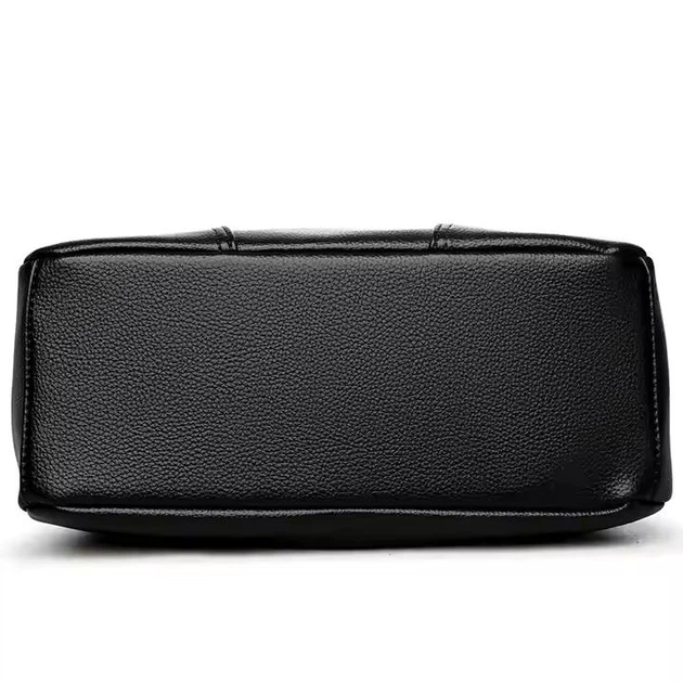 Містка практична містка жіноча сумка cross-body Spac-580 чорна - изображение 9