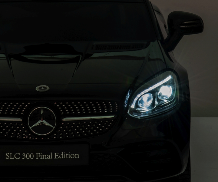 Електромобіль для дітей Milly Mally Mercedes-Benz SLC Чорний 5910 (5901761129748) - зображення 13