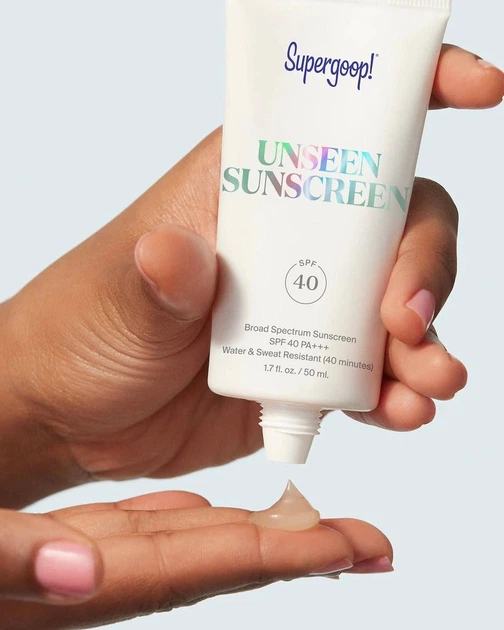 Солнцезащитный крем для лица Supergoop Unseen Sunscreen SPF40 (50 ml) - изображение 3