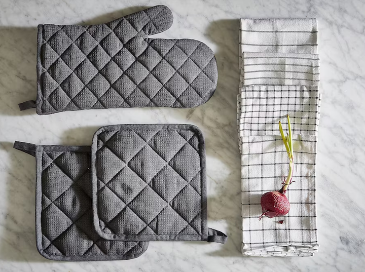 Набір кухонних рушників для рук 4 шт IKEA RINNIG 45x60 см серветки/ганчірки для кухні 100% бавовна 204.763.46 - Фото 8 Набір кухонних рушників для рук 4 шт IKEA RINNIG 45x60 см серветки/ганчірки для кухні 100% бавовна 204.763.46 - зображення 8