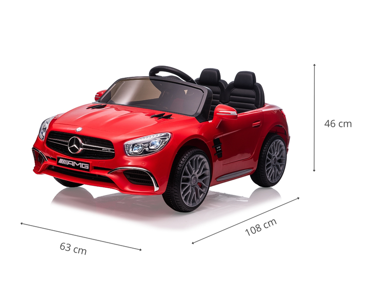 Samochód elektryczny dla dzieci Milly Mally Mercedes-Benz SL65 AMG Red 5733 (5901761129274) - obraz 17