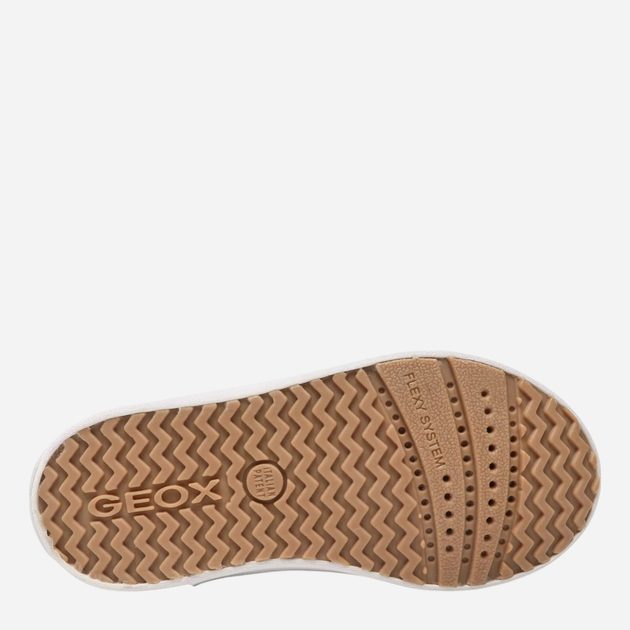 Trampki dziecięce dla dziewczynki sznurowane Geox J02D5B007BC-C0475 34 Beżowe (8050036533821) - obraz 6