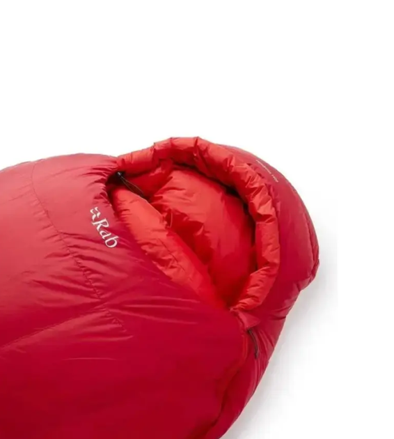 Спальный мешок Rab Expedition 1400, (-40°C), 195 см - Left Zip, SUMMIT RED (RB QSM-25-SUR-REG-LZ) - изображение 2