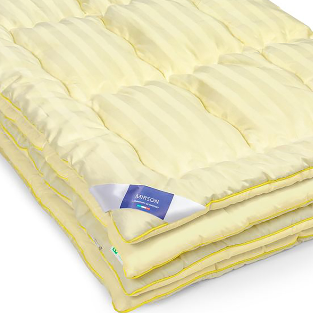 Акція на Ковдра Антиалергенна MirSon Carmela Eco-Soft Hand Made 840 зима 200x220 см від Rozetka