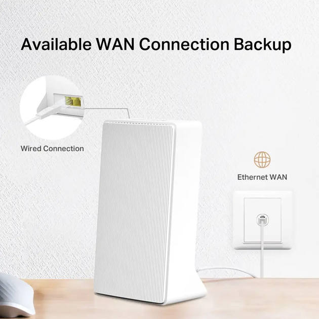 Бездротовий маршрутизатор MERCUSYS 4G LTE, 2.4 ГГц, 300 MB/s (MB110-4G) - зображення 4