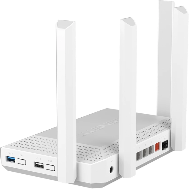 Маршрутизатор KEENETIC WIFI AX3000, 4хGigabit, 1x2,5Gb, SF P, 1 x USB 2.0, 1 x USB 3.0 (KN-1012) - Фото 6 Маршрутизатор KEENETIC WIFI AX3000, 4хGigabit, 1x2,5Gb, SF P, 1 x USB 2.0, 1 x USB 3.0 (KN-1012) - изображение 6