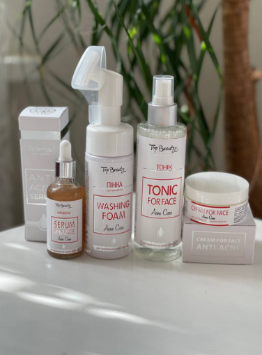 Пінка для вмивання проти акне Top Beauty 150 мл - изображение 4