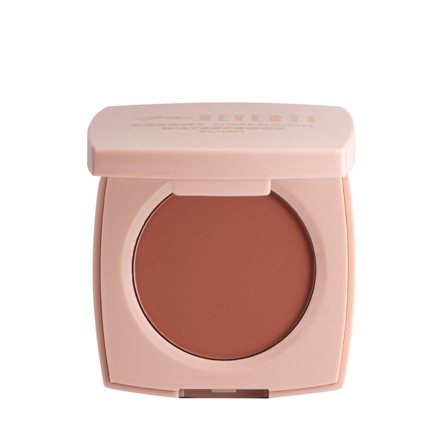 Румяна водостойкие компактные Neverti Creamy Dimension Waterproof Blush 6 г (NP203), 006 Mrs Right Коричневые - Фото 3 Румяна водостойкие компактные Neverti Creamy Dimension Waterproof Blush 6 г (NP203), 006 Mrs Right Коричневые - изображение 3