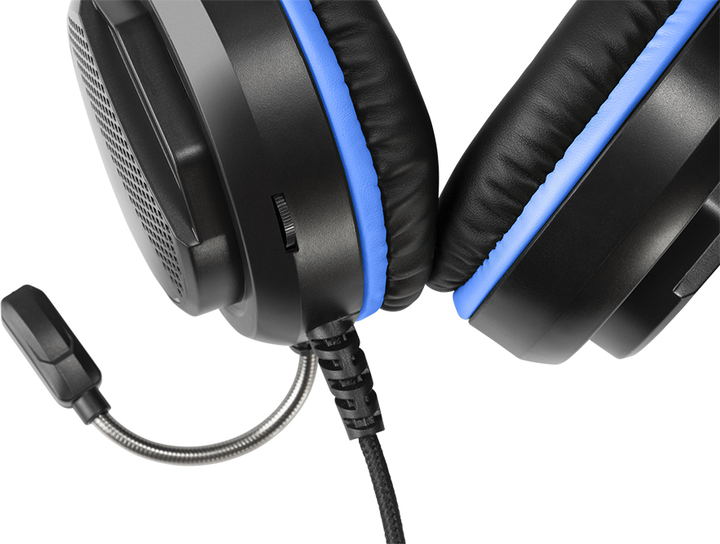 Słuchawki Deltaco Gaming Headset for Sony Playstation 5 Black (GAM-127) - obraz 4
