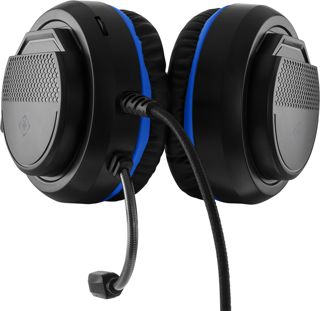 Słuchawki Deltaco Gaming Headset for Sony Playstation 5 Black (GAM-127) - obraz 5