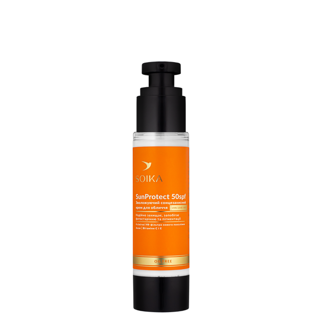 Солнцезащитный крем для лица Soika SunProtect SPF 50 увлажняющий, 50 мл - Фото 3 Солнцезащитный крем для лица Soika SunProtect SPF 50 увлажняющий, 50 мл - изображение 3
