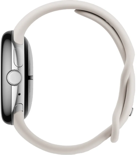 Смарт-годинник Google Pixel Watch 3 41 mm Silver Porcelain (GA05735-DE) - зображення 4