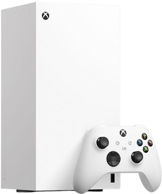 Консоль Microsoft Xbox Series X 1TB All-Digital Robot White (196388363803) - зображення 1