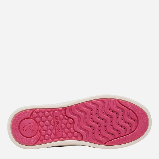 Sneakersy dziecięce dla dziewczynki świecące Geox J158WI000BC-C4002 30 Granatowe (8050036053824) - obraz 6