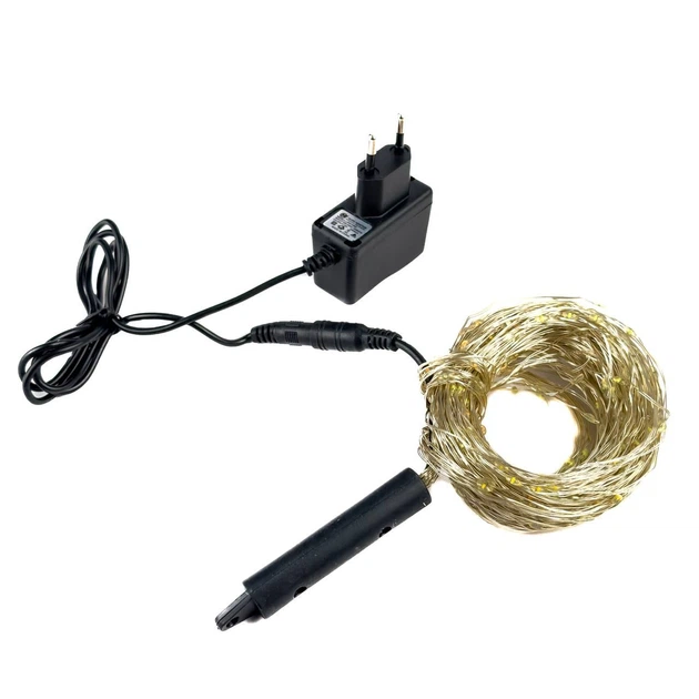 Світлодіодна гірлянда-нитка мідний дріт Кінський хвіст 500 LED Magic Lights крапля 5 м мульти - изображение 2