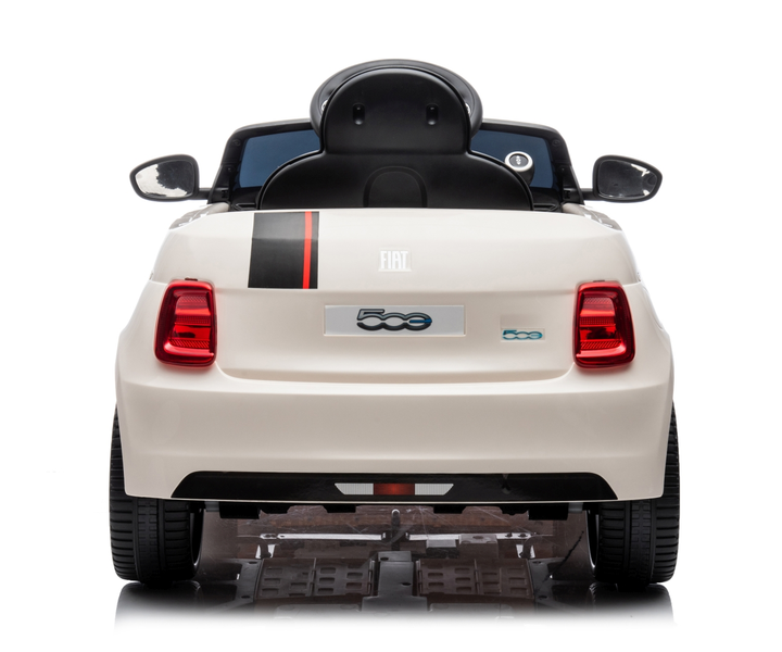Samochód elektryczny dla dzieci Milly Mally Fiat 500e White 5916 (5901761129717) - obraz 3