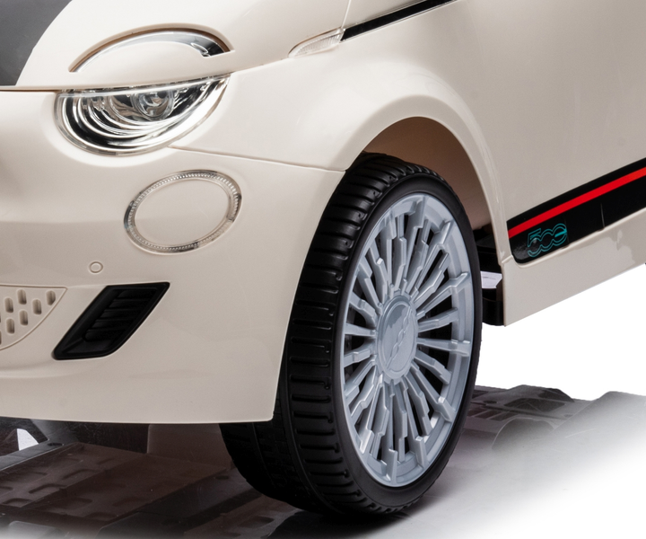 Samochód elektryczny dla dzieci Milly Mally Fiat 500e White 5916 (5901761129717) - obraz 5