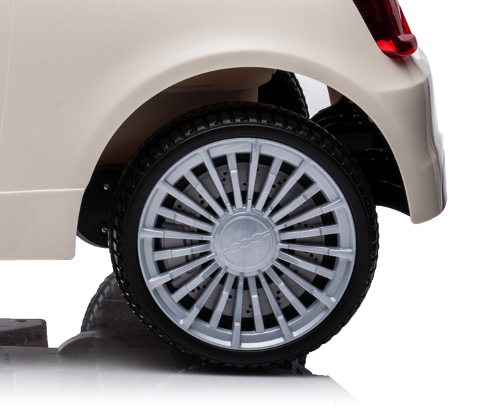 Samochód elektryczny dla dzieci Milly Mally Fiat 500e White 5916 (5901761129717) - obraz 6