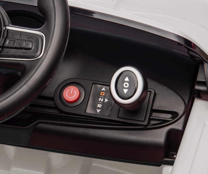 Samochód elektryczny dla dzieci Milly Mally Fiat 500e White 5916 (5901761129717) - obraz 7