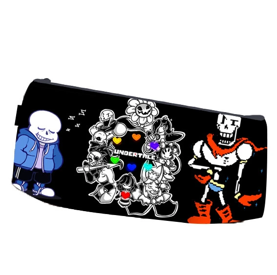 Пенал шкільний Андертейл Undertale двосторонній 22х11 см (pn_0060) - зображення 2
