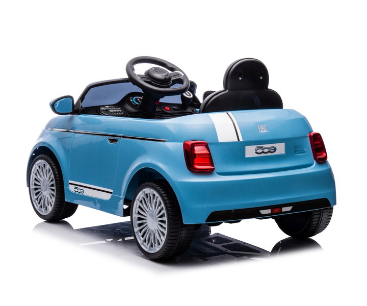 Samochód elektryczny dla dzieci Milly Mally Fiat 500e Blue 5915 (5901761129700) - obraz 4