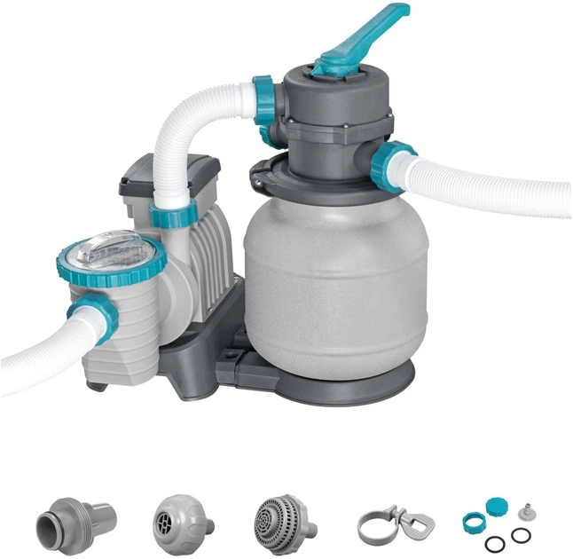 Фільтраційна Установка Bestway FlowClear 58497 (5678 л/рік) - Фото 2 Фільтраційна Установка Bestway FlowClear 58497 (5678 л/рік) - зображення 2