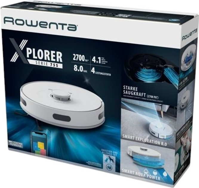 Robot sprzątający Rowenta X-Plorer Serie 75 S RR8577WH - obraz 7
