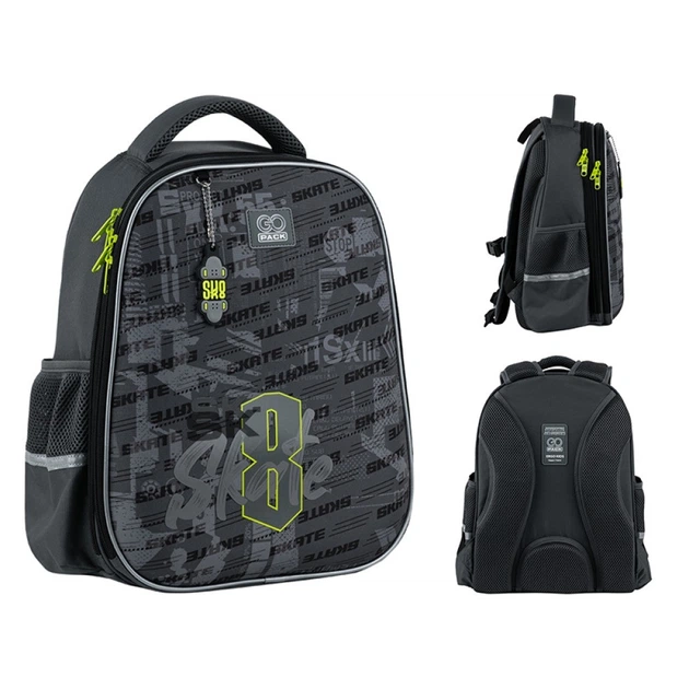 Рюкзак шкільний напівкаркасний GoPack Education Skate GO25-165M-8 - зображення 2