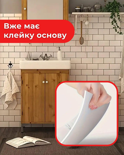 Набор самоклеящихся панелей (белый кирпич) 600*300 мм FC7001 - изображение 2