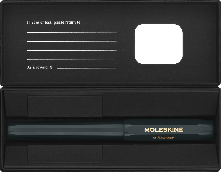 Ручка шариковая Moleskine x Kaweco Зеленая Стержень 1 мм Синий (8056598854862) - изображение 3