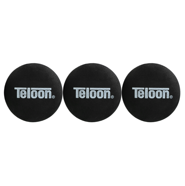 Набір м'ячів для сквошу TELOON TSQ0013 3шт чорний - Фото 6 Набір м'ячів для сквошу TELOON TSQ0013 3шт чорний - зображення 6
