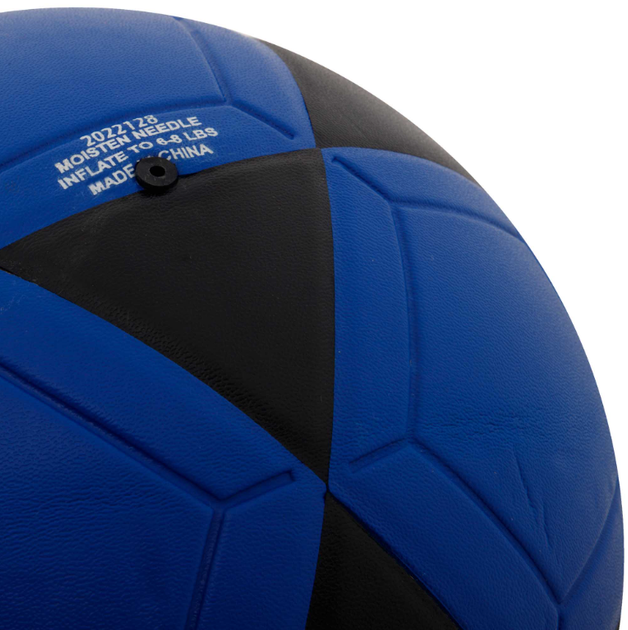 М'яч футбольний №4 PVC матовий клеєний SP-Sport FB-0451 (№4, синьо-чорний) - изображение 5