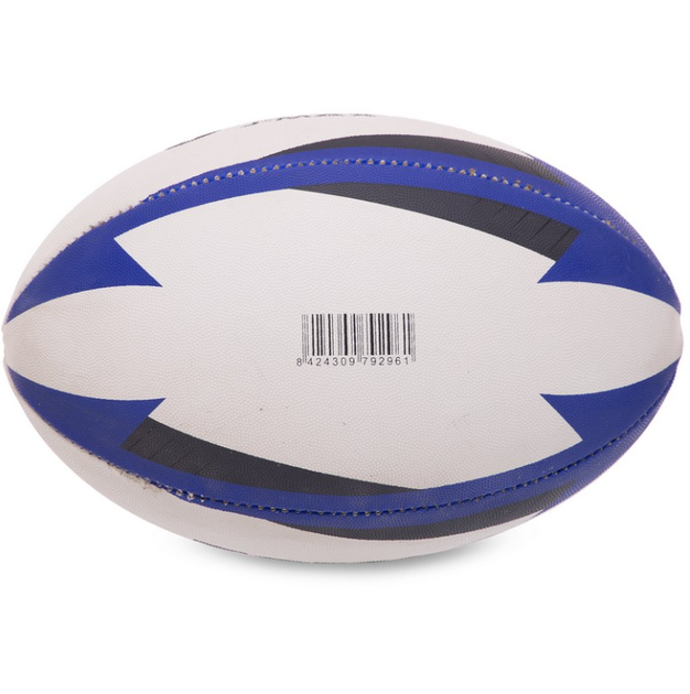 М'яч для регбі ручне зшивання Joma J-MAX 400680-217 (гума, поліестер, бавовна, №4, біло-синьо-зелений) - Фото 5 М'яч для регбі ручне зшивання Joma J-MAX 400680-217 (гума, поліестер, бавовна, №4, біло-синьо-зелений) - изображение 5