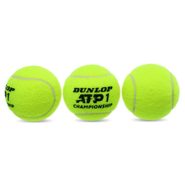 М'яч для великого тенісу DUNLOP ATP CHAMPIONSHIP (3шт) DL601332 (гума, повсть, у вакуумній упаковці, салатовий) - Фото 8 М'яч для великого тенісу DUNLOP ATP CHAMPIONSHIP (3шт) DL601332 (гума, повсть, у вакуумній упаковці, салатовий) - изображение 8