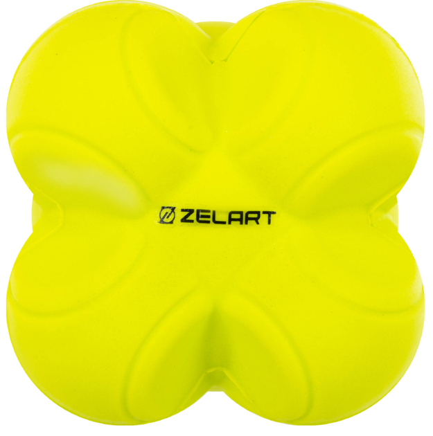М'яч для тренування реакції Zelart FI-5346 REACTION BALL (PU, d-7см, салатовий) - изображение 3