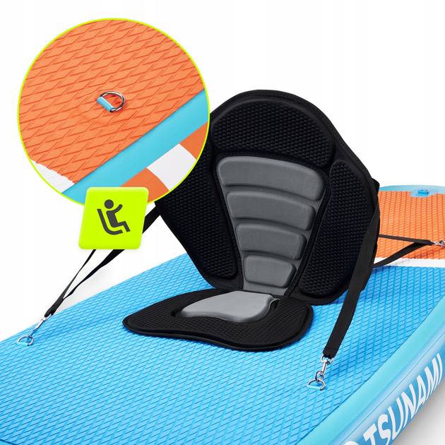 Надувна SUP дошка TSUNAMI 320 см з веслом Lagoon (P-5907739314215) - зображення 7