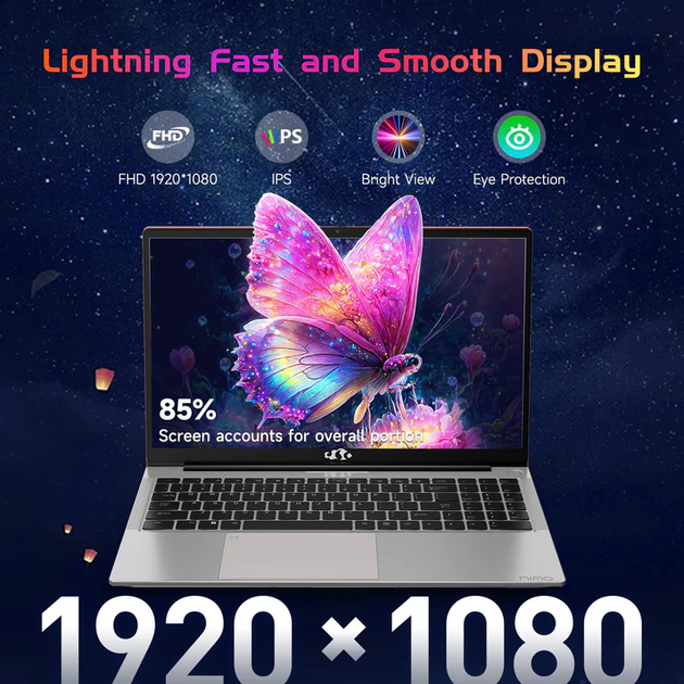 Ноутбук NIMO YoungBook N151 Intel N100/16/512 Red - изображение 4