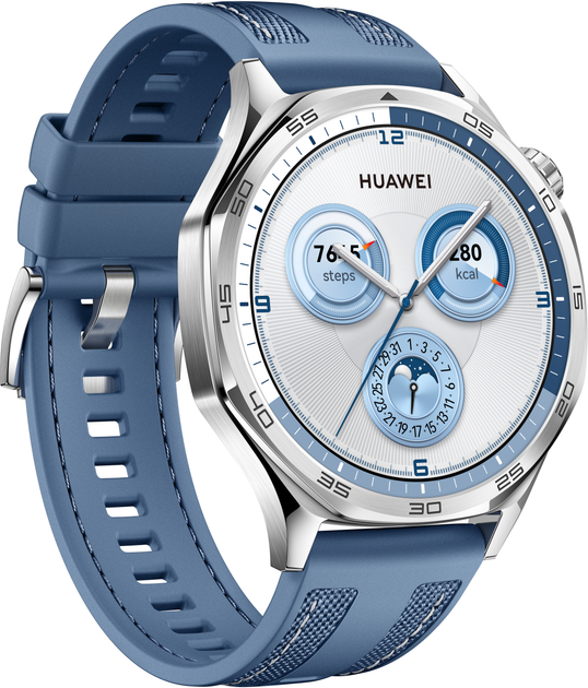 Смарт-годинник Huawei Watch GT 5 46mm Blue (Vili-B19W) - зображення 3