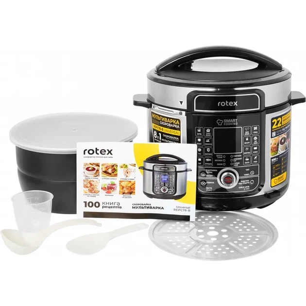 Мультиварка ROTEX REPC 78-B - Фото 7 Мультиварка ROTEX REPC 78-B - изображение 7