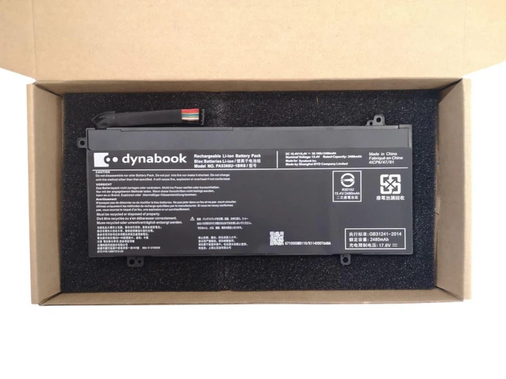 Аккумулятор для ноутбука Toshiba DynaBook Satellite Pro L50-G PA5368U-1BRS 2480mah 38,1Wh Type-B Довгий шлейф ORIGINAL - Фото 1 Аккумулятор для ноутбука Toshiba DynaBook Satellite Pro L50-G PA5368U-1BRS 2480mah 38,1Wh Type-B Довгий шлейф ORIGINAL - изображение 1