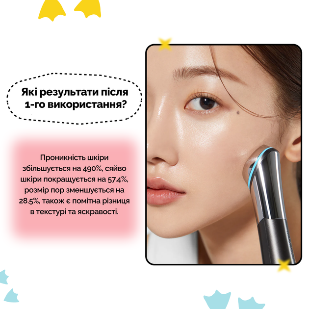 Устройство для комплексного ухода за кожей и усиления сияния с