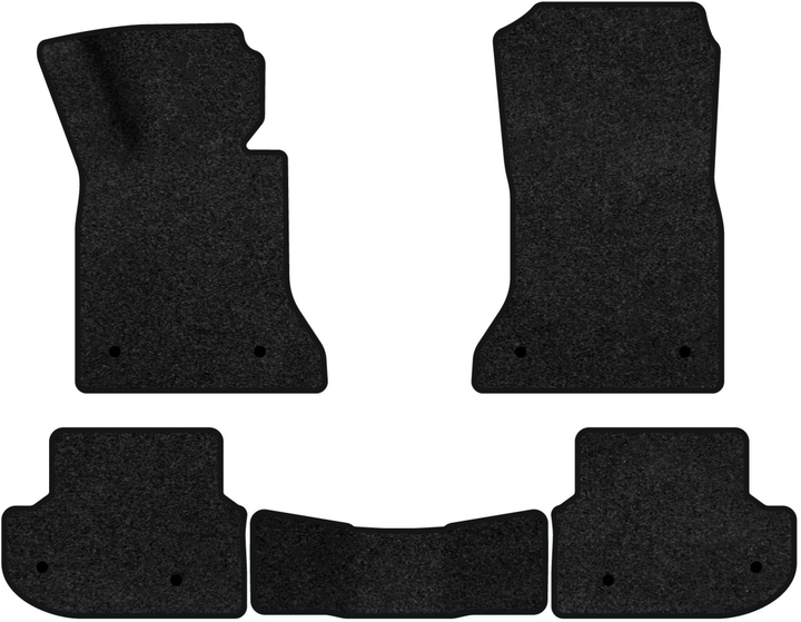 Ворсові килимки EVAtech Premium в салон авто для BMW 5 Series (F10) Mechanical seats 2010-2013 6 покоління Sedan EU Чорний кант від Rozetka на платформі USKIDKA Акція на Ворсові килимки EVAtech Premium в салон авто для BMW 5 Series (F10) Mechanical seats 2010-2013 6 покоління Sedan EU Чорний кант від Rozetka
